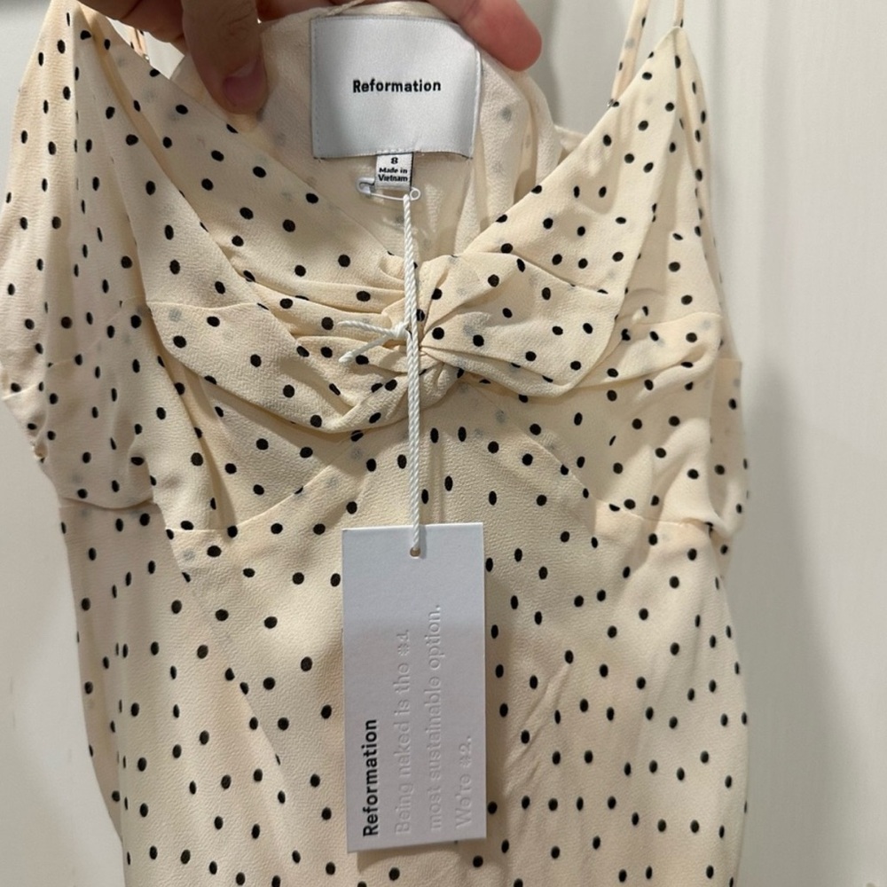 Reformation Iryna dress polka dot - Picture 5 of 7
